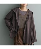 【クラフトスタンダードブティック/CRAFT STANDARD BOUTIQUE】のフーディーオーバーサイズシャツ Charcoal Gray|ID: prp329100004661019 ipo3291000000033729091