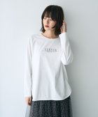 【イェッカ ヴェッカ/YECCA VECCA】のラウンドヘム長袖ロゴTee Off White|ID: prp329100004661028 ipo3291000000033729160