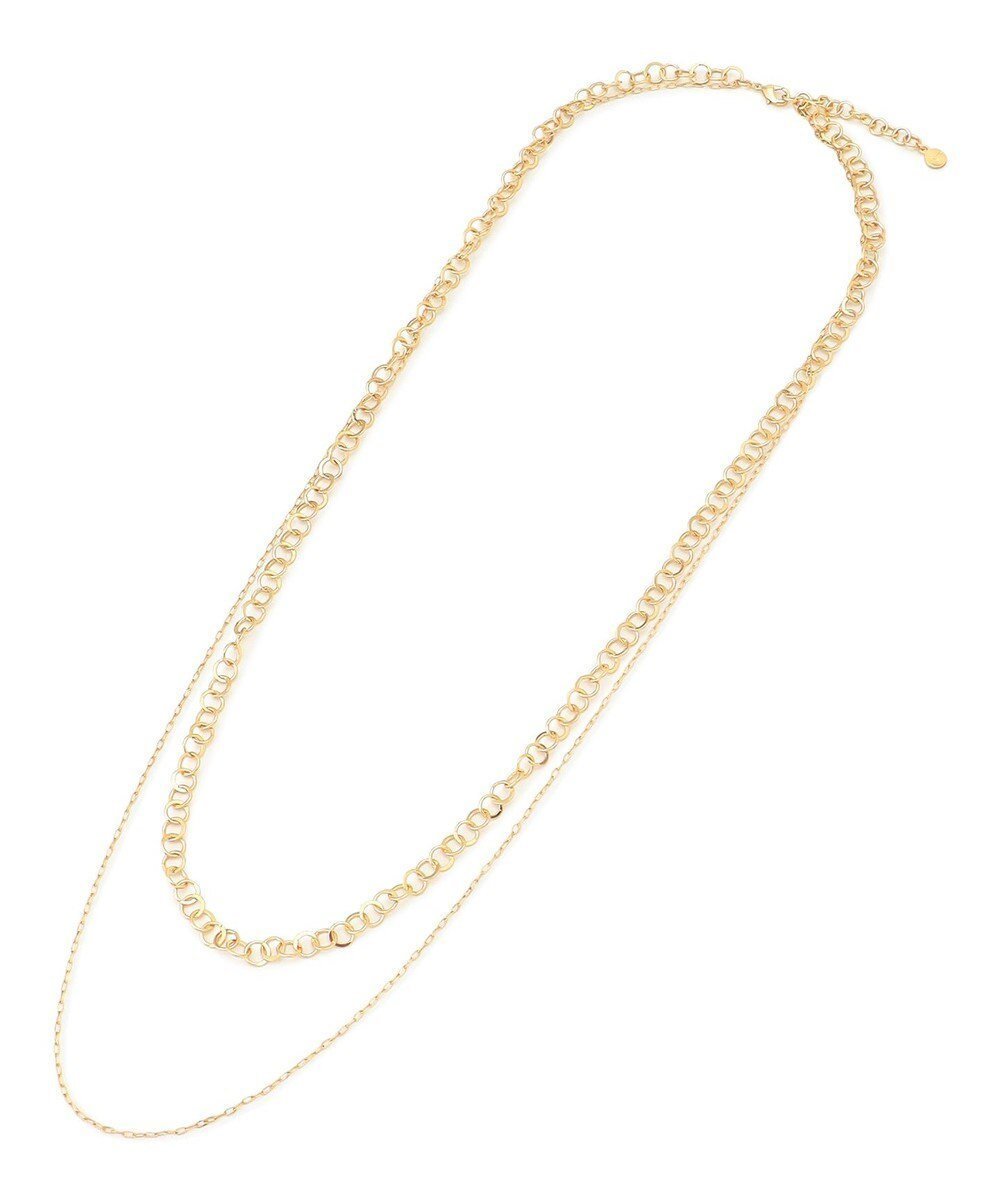 【23区/NIJYUSANKU】の【先行予約】リングチェーン 2連 ネックレス 人気、トレンドファッション・服の通販 founy(ファニー) 　ファッション　Fashion　レディースファッション　Fashion for Women　ジュエリー　Jewelry　ファッションリング　Fashion Rings　ネックレス　Necklaces & Pendants　新作・新入荷　New Arrivals / New In　2025年　2025　2025-2026秋冬・A/W　Autumn/Winter 2025–26 AW25–26　冬　Winter / This Winter　アクセサリー　Fashion Accessories　シンプル　Simple, Minimal　チェーン　Chain, Chain Strap　トレンド　Trend, Trending Now　ネックレス　Necklace, Pendant Necklace　A/W・秋冬　Autumn/Winter　 other-1|ID: prp329100004661037 ipo3291000000033729207