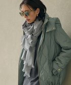 【23区/NIJYUSANKU】の【LEE掲載】ピュアカシミヤ フリンジ ストール ライトグレー系|ID: prp329100004661041 ipo3291000000035377028