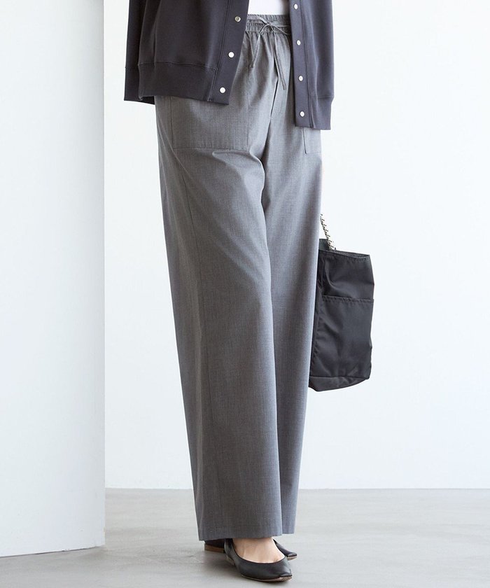 【23区/NIJYUSANKU】の【SLOW/一部店舗限定】ライトタンブラータフタ ワイド パンツ インテリア・キッズ・メンズ・レディースファッション・服の通販 founy(ファニー) https://founy.com/ ファッション Fashion レディースファッション Fashion for Women パンツ Pants & Trousers セットアップ Set-Up, Coordinated Outfit タフタ Taffeta, Structured Fabric タンブラー Tumbler, Travel Mug フラット Flat, Flat Shoes フロント Front, Front Design ボトム Bottoms, Lower Wear ポケット Pocket, Pocket Detail ミリタリー Military, Army Style ワイド Wide, Wide Fit A/W・秋冬 Autumn/Winter 新作・新入荷 New Arrivals / New In 2025年 2025 2025-2026秋冬・A/W Autumn/Winter 2025–26 AW25–26 |ID: prp329100004661076 ipo3291000000033729523