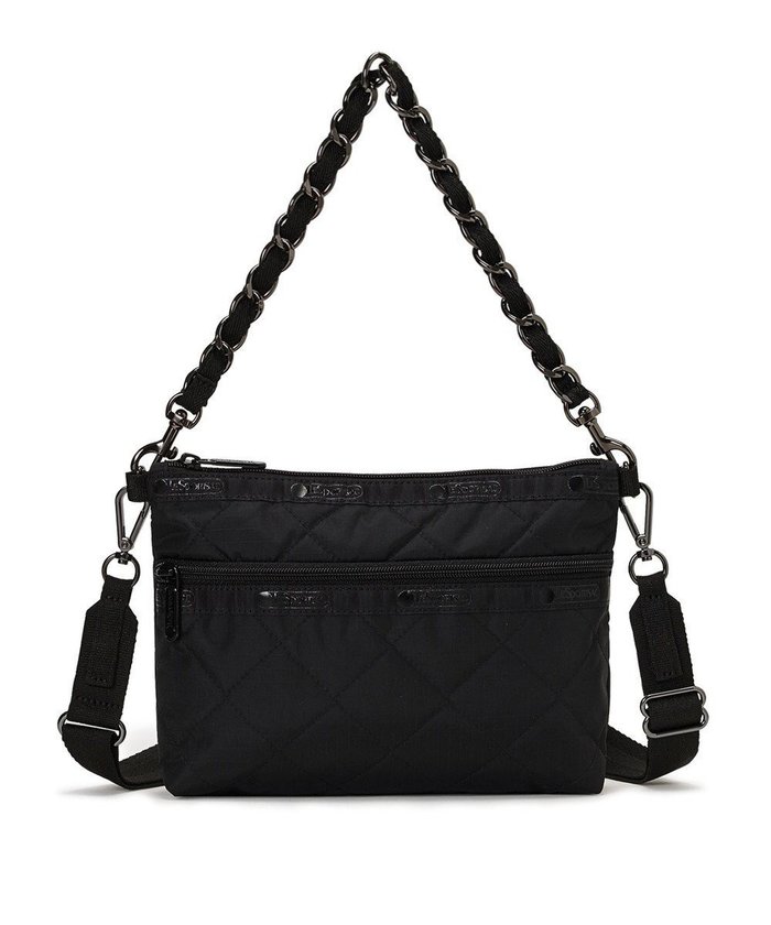 【レスポートサック/LeSportsac】のCHAIN COSMETIC CLUTCH/オニキスチェーンキルト インテリア・キッズ・メンズ・レディースファッション・服の通販 founy(ファニー) https://founy.com/ ファッション Fashion レディースファッション Fashion for Women バッグ Bags アウトドア Outdoor Clothing キルティング Quilted, Quilting 軽量 Lightweight, Ultra Light ジップ Zip, Zipper スマート Smart, Elegant 財布 Wallet, Purse チェーン Chain, Chain Strap トラベル Travel, Travel Gear 人気 Popular, Best Seller フォーマル Formal, Dressy プリント Print, Printed Pattern ポケット Pocket, Pocket Detail ポーチ Pouch, Small Case メタル Metal, Metal Parts ラップ Wrap, Wrap Design 新作・新入荷 New Arrivals / New In おすすめ Recommended / Our Picks ビジネス 仕事 通勤 Business / Work / Commuting |ID: prp329100004661094 ipo3291000000033729624
