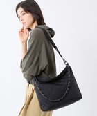 【レスポートサック/LeSportsac】のCHAIN MED ZIP SHOULDER/オニキスチェーンキルト オニキスチェーンキルト|ID: prp329100004661111 ipo3291000000033857479