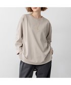 【23区/NIJYUSANKU】の【SLOW/一部店舗限定】MVSコットン チュニック シンプルTEE ベージュ系|ID: prp329100004661137 ipo3291000000033729926