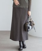 【23区/NIJYUSANKU】の【SLOW/一部店舗限定】ソフトコーデュロイ マーメイド スカート グレー系|ID: prp329100004661148 ipo3291000000035709042