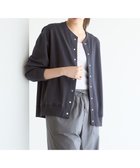 【23区/NIJYUSANKU】の【SLOW/一部店舗限定】ライトダンボール カーディガン ネイビー系|ID: prp329100004661161 ipo3291000000034244273