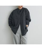 【クラフトスタンダードブティック/CRAFT STANDARD BOUTIQUE】のバンドカラーシャツ Stripe Navy|ID: prp329100004661195 ipo3291000000033730241