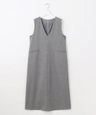 【エニィ スィス/any SiS】の【保温効果・ストレッチ】ビューティサーモ2WAYストレッチ ジャンパースカート グレーシャンブレー|ID: prp329100004661200 ipo3291000000033730259
