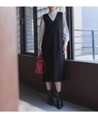 【エニィ スィス/any SiS】のビューティサーモ2WAYストレッチ ジャンパースカート ブラック|ID: prp329100004661200 ipo3291000000033996882