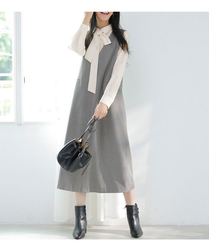 【エニィ スィス/any SiS】のビューティサーモ2WAYストレッチ ジャンパースカート インテリア・キッズ・メンズ・レディースファッション・服の通販 founy(ファニー) https://founy.com/ ファッション Fashion レディースファッション Fashion for Women スカート Skirts シンプル Simple, Minimal ストレッチ Stretch, Stretchy Fabric スリット Slit, Slit Detail チェック Check, Plaid, Tartan ハイネック High Neck, Mock Neck バランス Balance, Style Balance フレア Flare, Flared ポケット Pocket, Pocket Detail ワイド Wide, Wide Fit A/W・秋冬 Autumn/Winter おすすめ Recommended / Our Picks エレガント 上品 Elegant 新作・新入荷 New Arrivals / New In ビジネス 仕事 通勤 Business / Work / Commuting |ID: prp329100004661200 ipo3291000000034157251