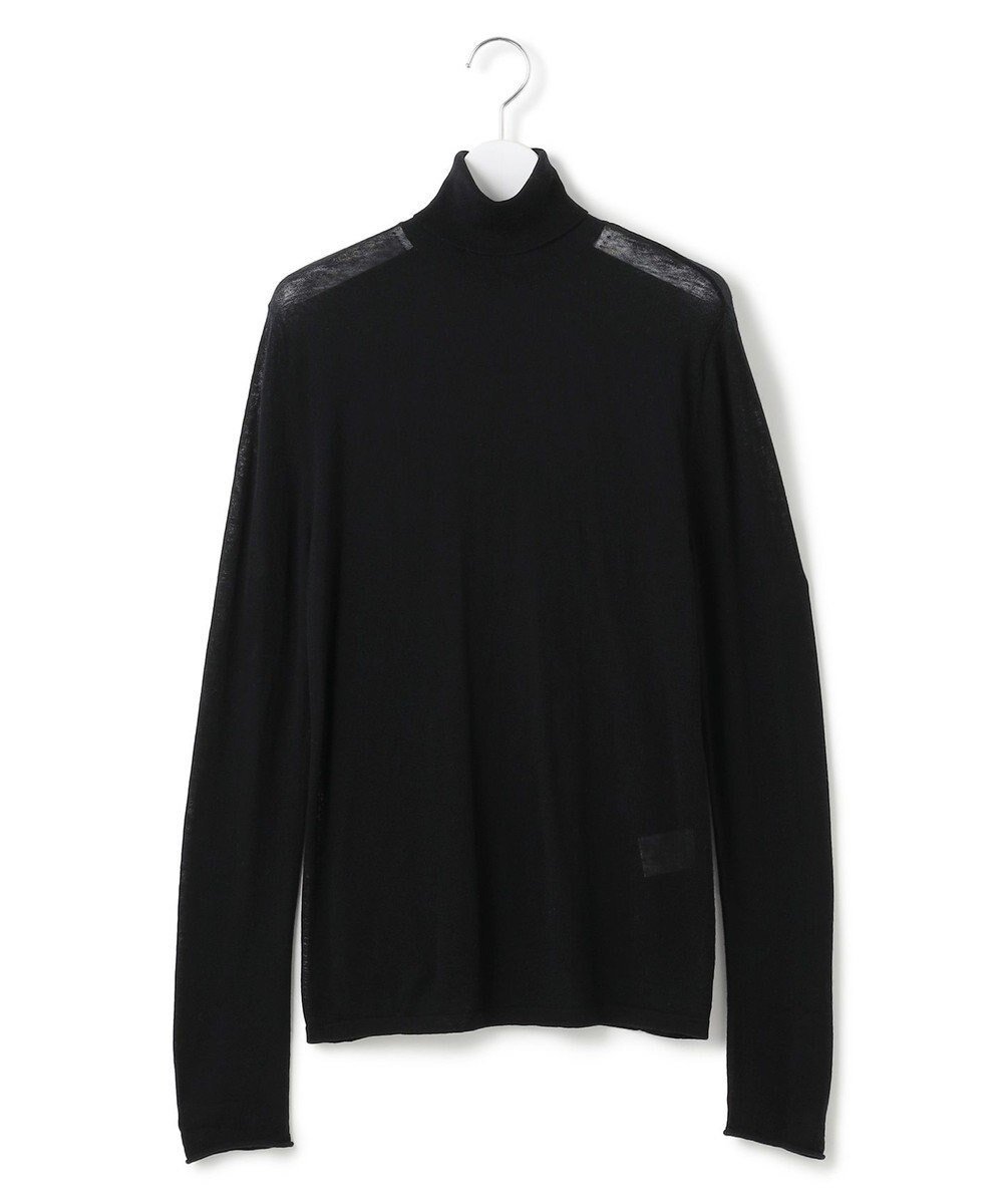 【23区/NIJYUSANKU】の【GOLD LABEL】シアータートルネック ニット インテリア・キッズ・メンズ・レディースファッション・服の通販 founy(ファニー) 　ファッション　Fashion　レディースファッション　Fashion for Women　トップス・カットソー　Cut & Sew Tops　ニット　Knit Tops & Sweaters　タートルネック・ハイネックトップス　Turtlenecks & High-Neck Tops　インナー　Innerwear　コレクション　Collection, Seasonal Line　軽量　Lightweight, Ultra Light　シンプル　Simple, Minimal　ストレッチ　Stretch, Stretchy Fabric　スマート　Smart, Elegant　セーター　Sweater, Knitwear　タートルネック　Turtleneck, High Neck　なめらか　Smooth, Silky Texture　A/W・秋冬　Autumn/Winter　冬　Winter / This Winter　新作・新入荷　New Arrivals / New In　2025年　2025　2025-2026秋冬・A/W　Autumn/Winter 2025–26 AW25–26　ブラック系|ID: prp329100004661211 ipo3291000000033730305