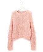 【23区/NIJYUSANKU】の【GOLD LABEL】スラブネット ニット ピンク系|ID: prp329100004661218 ipo3291000000033730335
