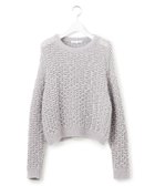 【23区/NIJYUSANKU】の【GOLD LABEL】スラブネット ニット スカイブルー系|ID: prp329100004661218 ipo3291000000033730339