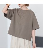 【アメリカンホリック/AMERICAN HOLIC】の2WAYオフショルスウェット半袖プルオーバー 人気、トレンドファッション・服の通販 founy(ファニー) ファッション Fashion レディースファッション Fashion for Women トップス・カットソー Cut & Sew Tops レディースパーカー・カジュアルフーディー Casual Hoodies & Sweatshirts カジュアルプルオーバー・ニットトップス Pullovers & Knit Tops / Casual Pullovers スウェット・クルーネックトップス Sweatshirts & Crewnecks / Relaxed Fit Sweat Tops おすすめ Recommended / Our Picks アクセサリー Fashion Accessories ショルダー Shoulder, Shoulder Strap スウェット / スエット Sweatshirt, Sweatwear ベーシック Basic, Essential ポケット Pocket, Pocket Detail 半袖 Short Sleeve, Half Sleeve A/W・秋冬 Autumn/Winter thumbnail Gray Beige|ID: prp329100004661229 ipo3291000000033730385