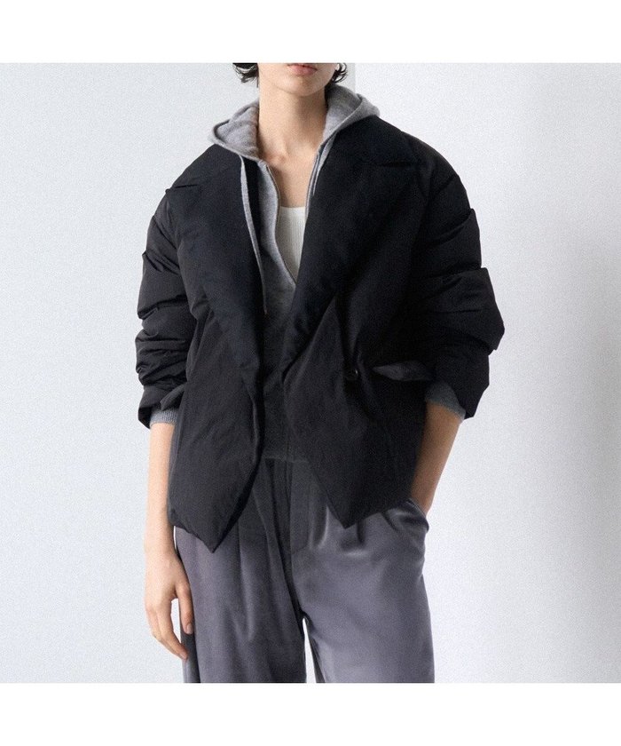 【23区/NIJYUSANKU】の【GOLD LABEL】ナイロンタフタ ダウンコート インテリア・キッズ・メンズ・レディースファッション・服の通販 founy(ファニー) https://founy.com/ ファッション Fashion レディースファッション Fashion for Women アウター Coat / Outerwear Collection コート・ロングコート・ピーコート Long Coats, Peacoats & More レディースジャケット・軽アウター Jackets ダウンジャケット・軽量ダウン Warm & Lightweight Down Jackets エレガント 上品 Elegant ヴィンテージ Vintage Style コレクション Collection, Seasonal Line シンプル Simple, Minimal ジャケット Jacket, Outerwear スマート Smart, Elegant タフタ Taffeta, Structured Fabric ダウン Down, Puffer 防寒 Cold Protection, Winter-Ready A/W・秋冬 Autumn/Winter 冬 Winter / This Winter 新作・新入荷 New Arrivals / New In 2025年 2025 2025-2026秋冬・A/W Autumn/Winter 2025–26 AW25–26 |ID: prp329100004661235 ipo3291000000033730400