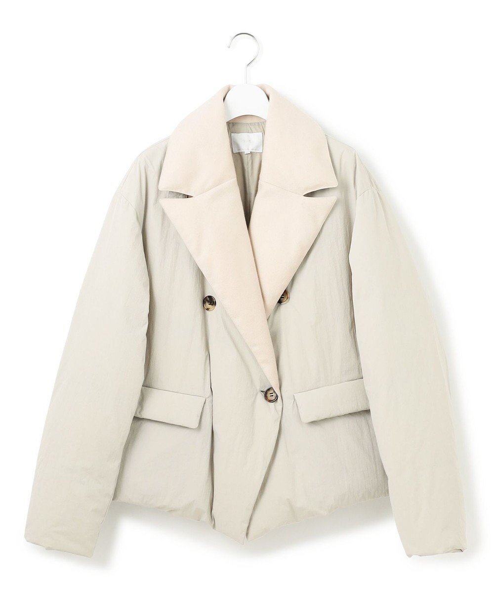 【23区/NIJYUSANKU】の【GOLD LABEL】ナイロンタフタ ダウンコート インテリア・キッズ・メンズ・レディースファッション・服の通販 founy(ファニー) 　ファッション　Fashion　レディースファッション　Fashion for Women　アウター　Coat / Outerwear Collection　コート・ロングコート・ピーコート　Long Coats, Peacoats & More　レディースジャケット・軽アウター　Jackets　ダウンジャケット・軽量ダウン　Warm & Lightweight Down Jackets　エレガント 上品　Elegant　ヴィンテージ　Vintage Style　コレクション　Collection, Seasonal Line　シンプル　Simple, Minimal　ジャケット　Jacket, Outerwear　スマート　Smart, Elegant　タフタ　Taffeta, Structured Fabric　ダウン　Down, Puffer　防寒　Cold Protection, Winter-Ready　A/W・秋冬　Autumn/Winter　冬　Winter / This Winter　新作・新入荷　New Arrivals / New In　2025年　2025　2025-2026秋冬・A/W　Autumn/Winter 2025–26 AW25–26　ベージュ系|ID: prp329100004661235 ipo3291000000033730403