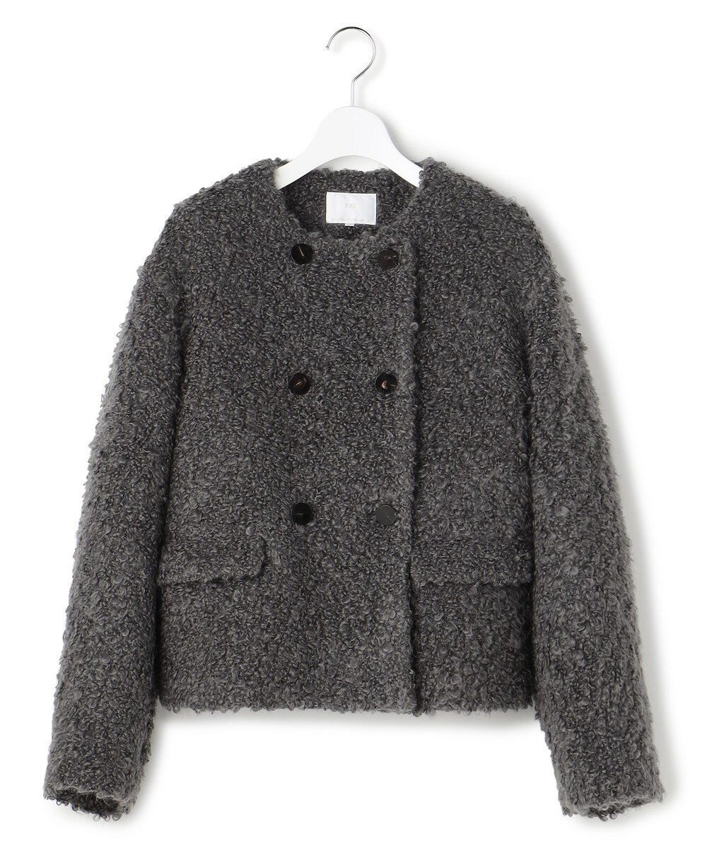【23区/NIJYUSANKU】の【GOLD LABEL】COLOMBOモヘヤループ ジャケット インテリア・キッズ・メンズ・レディースファッション・服の通販 founy(ファニー) 　ファッション　Fashion　レディースファッション　Fashion for Women　アウター　Coat / Outerwear Collection　レディースジャケット・軽アウター　Jackets　ノーカラージャケット / シンプル上品コーデ　Collarless Jackets　イタリア　Italy　コレクション　Collection, Seasonal Line　シンプル　Simple, Minimal　ジャケット　Jacket, Outerwear　ストレッチ　Stretch, Stretchy Fabric　スマート　Smart, Elegant　ダブル　Double, Double-Breasted　ラグジュアリー　Luxury, Elegant　A/W・秋冬　Autumn/Winter　冬　Winter / This Winter　新作・新入荷　New Arrivals / New In　エレガント 上品　Elegant　2025年　2025　2025-2026秋冬・A/W　Autumn/Winter 2025–26 AW25–26　グレー系|ID: prp329100004661241 ipo3291000000033730423