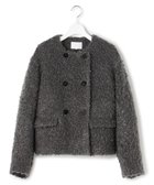 【23区/NIJYUSANKU】の【GOLD LABEL】COLOMBOモヘヤループ ジャケット グレー系|ID: prp329100004661241 ipo3291000000035813504