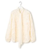 【23区/NIJYUSANKU】の【GOLD LABEL/見上愛さん着用】テープエンブロイダリー ブラウス アイボリー系|ID: prp329100004661252 ipo3291000000033730470