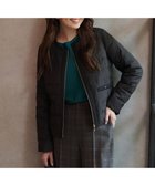 【エニィ スィス/any SiS】の【2WAY】ノーカラーダウン ジャケット ブラック|ID:prp329100004661267