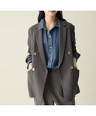 【エニィファム/any FAM】のウーリッシュWブレストジャケット チャコール|ID: prp329100004661287 ipo3291000000033730593