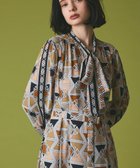 【グレース コンチネンタル/GRACE CONTINENTAL】のキカボウタイドレス ベージュ|ID: prp329100004661290 ipo3291000000033730605