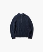 【エイトン/ATON】のKID MOHAIR LOOP ハーフジップセーター NAVY|ID: prp329100004661313 ipo3291000000033730695