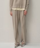 【エイトン/ATON】のVINTAGE KNIT イージーストレートパンツ BEIGE|ID: prp329100004661315 ipo3291000000033730702