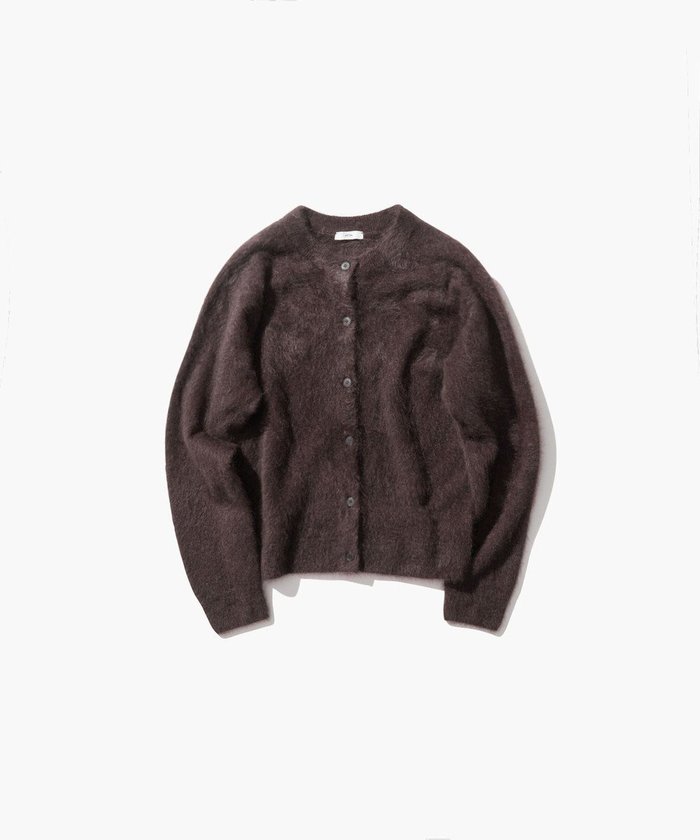 【エイトン/ATON】のROYAL CASHMERE FUR クルーネックカーディガン インテリア・キッズ・メンズ・レディースファッション・服の通販 founy(ファニー) https://founy.com/ ファッション Fashion レディースファッション Fashion for Women トップス・カットソー Cut & Sew Tops カーディガン・羽織り Layered Style Cardigans カーディガン Cardigan, Knitwear コンパクト Compact, Small Size バランス Balance, Style Balance ホールガーメント WholeGarment, Seamless Knit A/W・秋冬 Autumn/Winter 新作・新入荷 New Arrivals / New In |ID: prp329100004661334 ipo3291000000033730771