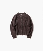 【エイトン/ATON】のROYAL CASHMERE FUR クルーネックカーディガン BROWN|ID: prp329100004661334 ipo3291000000033730774