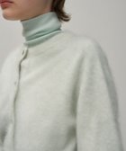 【エイトン/ATON】のROYAL CASHMERE FUR クルーネックカーディガン MINT|ID: prp329100004661334 ipo3291000000033730780