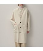 【エイトン/ATON】のMERINO COLLEGE KNIT オーバーサイズカーディガン WARM WHITE|ID: prp329100004661341 ipo3291000000033730805