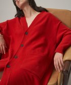 【エイトン/ATON】のMERINO COLLEGE KNIT オーバーサイズカーディガン RED|ID: prp329100004661341 ipo3291000000033730806