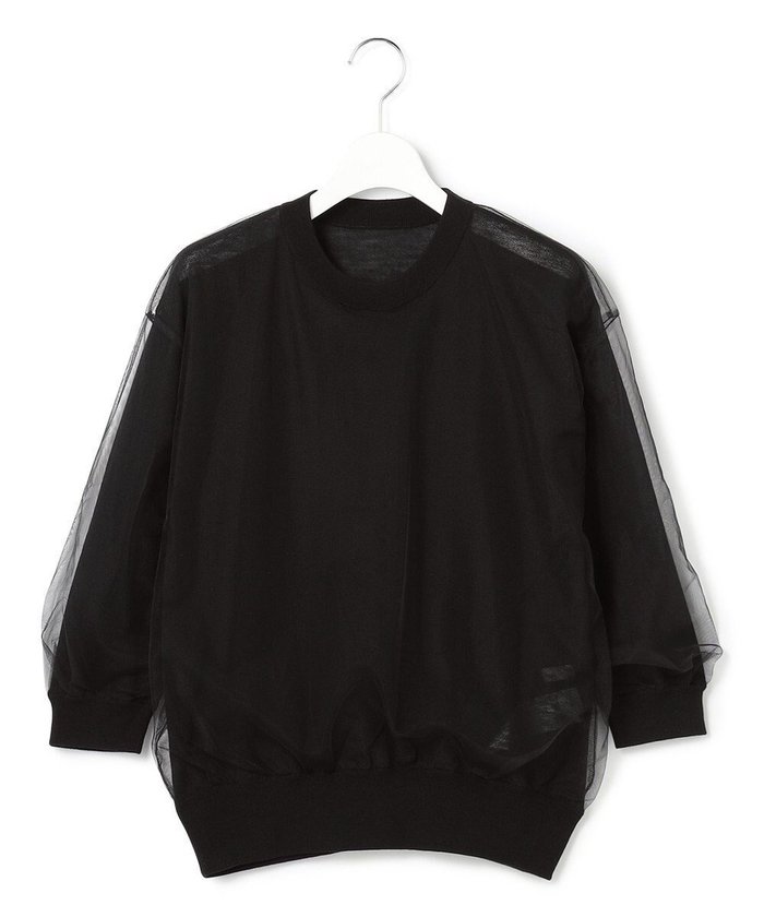 【23区/NIJYUSANKU】の【GOLD LABEL】チュールニット インテリア・キッズ・メンズ・レディースファッション・服の通販 founy(ファニー) https://founy.com/ ファッション Fashion レディースファッション Fashion for Women トップス・カットソー Cut & Sew Tops ニット Knit Tops & Sweaters コレクション Collection, Seasonal Line シンプル Simple, Minimal スマート Smart, Elegant セーター Sweater, Knitwear チュール Tulip, Tulip Motif なめらか Smooth, Silky Texture フォルム Silhouette, Form ラグジュアリー Luxury, Elegant A/W・秋冬 Autumn/Winter 冬 Winter / This Winter 新作・新入荷 New Arrivals / New In 2025年 2025 2025-2026秋冬・A/W Autumn/Winter 2025–26 AW25–26 |ID: prp329100004661353 ipo3291000000033730847