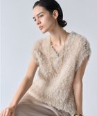 【23区/NIJYUSANKU】の【GOLD LABEL】ファーモール ベスト ベージュ系|ID: prp329100004661355 ipo3291000000033730863