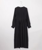 【23区/NIJYUSANKU】の【GOLD LABEL】シルクワッシャー 長袖ワンピース 人気、トレンドファッション・服の通販 founy(ファニー) ファッション Fashion レディースファッション Fashion for Women ワンピース Dresses 2025年 2025 2025-2026秋冬・A/W Autumn/Winter 2025–26 AW25–26 冬 Winter / This Winter コレクション Collection, Seasonal Line シルク Silk, 100% Silk シンプル Simple, Minimal スマート Smart, Elegant ワッシャー Washer, Crinkled Finish エレガント 上品 Elegant A/W・秋冬 Autumn/Winter 長袖 Long Sleeve, Full Sleeve thumbnail ブラック系|ID: prp329100004661364 ipo3291000000033730896