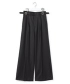 【23区/NIJYUSANKU】の【GOLD LABEL/見上愛さん着用】ウールシルクギャバジン グルカパンツ ブラック系|ID: prp329100004661365 ipo3291000000033730899