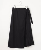 【23区/NIJYUSANKU】の【GOLD LABEL】TWシアーコンビ ラップスカート ブラック系|ID: prp329100004661367 ipo3291000000033730904