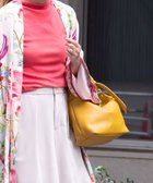 【スタイルコード/STYLE CODE】のLyrss/リルス イタリア製 牛革 HOLLAND PARK BAG 長財布対応 ミドルサイズバッグ イエロー|ID: prp329100004661382 ipo3291000000033730955