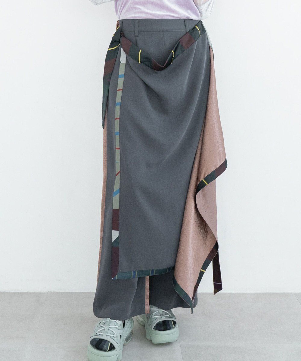 【コキュウ/COQ】の【家庭洗濯可能/速乾性】MULTI WAY SAILER ボトムス 人気、トレンドファッション・服の通販 founy(ファニー) 　ファッション　Fashion　レディースファッション　Fashion for Women　パンツ　Pants & Trousers　ヴィンテージ　Vintage Style　洗える　Machine Washable　スカーフ　Scarf, Neckwear　プリント　Print, Printed Pattern　ボトム　Bottoms, Lower Wear　ループ　Loop, Loop Knit　ワイド　Wide, Wide Fit　A/W・秋冬　Autumn/Winter　 other-1|ID: prp329100004661518 ipo3291000000033731399