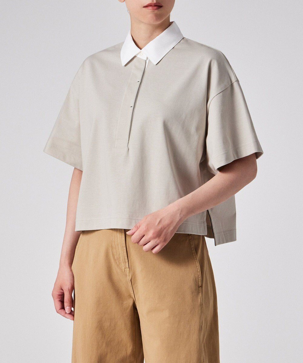 【ポール スミス/Paul Smith】のコットン ラガーシャツ インテリア・キッズ・メンズ・レディースファッション・服の通販 founy(ファニー) 　ファッション　Fashion　レディースファッション　Fashion for Women　トップス・カットソー　Cut & Sew Tops　シャツ・ブラウス・オフィスカジュアル　Elegant Blouses & Button-Ups　ロングTシャツ・Tシャツ　Longline T-Shirts & Tees　カットソー・ベーシックTシャツ　Cut-and-Sewn Tops / Stretch Tees & Basics　カットソー　Cut and Sewn Top　スマート　Smart, Elegant　デニム　Denim, Jeans Material　エレガント 上品　Elegant　夏　Summer　定番　Standard, Basic Item　S/S・春夏　SS, Spring/Summer, Warm Season　A/W・秋冬　Autumn/Winter　エクリュ|ID: prp329100004661529 ipo3291000000033731433