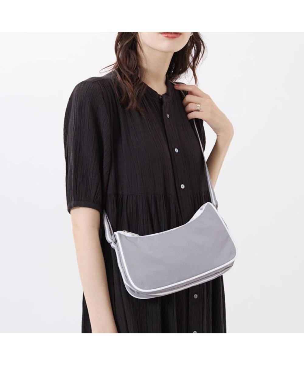 【レスポートサック/LeSportsac】のMINI E/W SHLDR CROSSBODY/スペクテイターピュアグレー インテリア・キッズ・メンズ・レディースファッション・服の通販 founy(ファニー) 　ファッション　Fashion　レディースファッション　Fashion for Women　アウトドア　Outdoor Clothing　コンパクト　Compact, Small Size　軽量　Lightweight, Ultra Light　ショルダー　Shoulder, Shoulder Strap　シンプル　Simple, Minimal　スポーティ　Sporty, Casual Athletic　スマート　Smart, Elegant　財布　Wallet, Purse　トラベル　Travel, Travel Gear　プリント　Print, Printed Pattern　ポケット　Pocket, Pocket Detail　ポシェット　Pochette, Mini Bag　無地　Plain, Solid Color　ワンショル　One Shoulder, Asymmetrical　おすすめ　Recommended / Our Picks　旅行　Travel　スペクテイターピュアグレー|ID: prp329100004661602 ipo3291000000033731659
