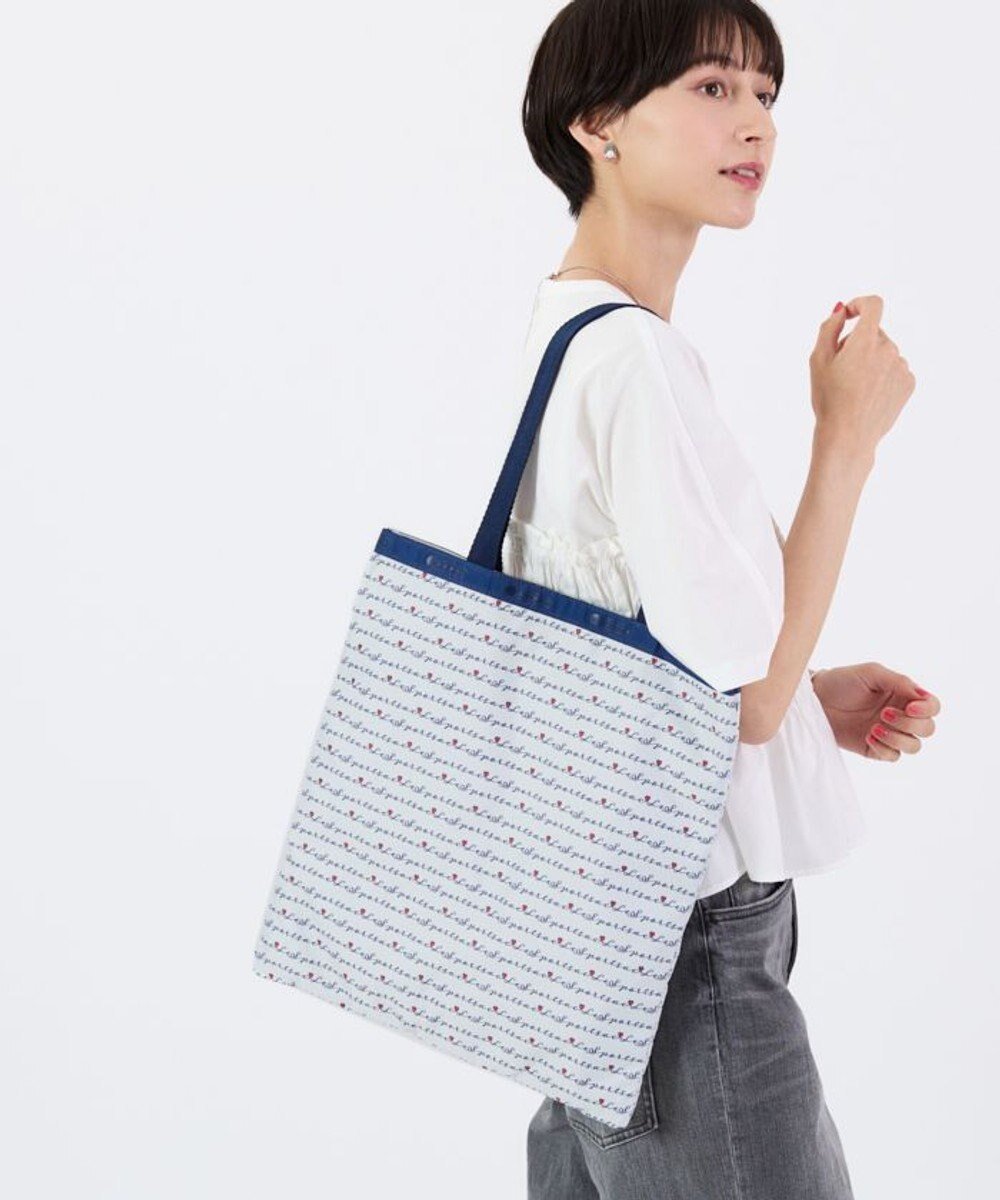 【レスポートサック/LeSportsac】のLARGE EMERALD TOTE/マリンロゴボーダー インテリア・キッズ・メンズ・レディースファッション・服の通販 founy(ファニー) 　ファッション　Fashion　レディースファッション　Fashion for Women　バッグ　Bags　シンプル　Simple, Minimal　スリム　Slim, Slim Fit　雑誌　Magazine, Fashion Magazine　ボーダー　Border, Stripe　ポケット　Pocket, Pocket Detail　おすすめ　Recommended / Our Picks　ビジネス 仕事 通勤　Business / Work / Commuting　マリンロゴボーダー|ID: prp329100004661605 ipo3291000000033731669