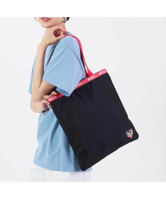 【レスポートサック/LeSportsac】のLARGE EMERALD TOTE/テトリスハートエンブロイダリートート インテリア・キッズ・メンズ・レディースファッション・服の通販 founy(ファニー) https://founy.com/ ファッション Fashion レディースファッション Fashion for Women バッグ Bags カラフル Colorful Design 軽量 Lightweight, Ultra Light シンプル Simple, Minimal スリム Slim, Slim Fit 雑誌 Magazine, Fashion Magazine ブロック Block, Solid Block Pattern プリント Print, Printed Pattern ポケット Pocket, Pocket Detail おすすめ Recommended / Our Picks ビジネス 仕事 通勤 Business / Work / Commuting |ID: prp329100004661607 ipo3291000000033731673