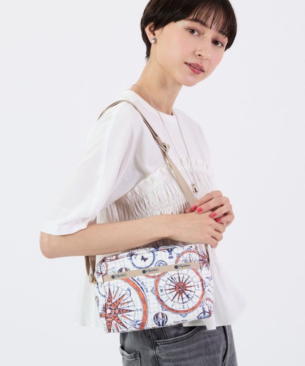 【レスポートサック/LeSportsac】のDANIELLA CROSSBODY/トラベルコンパス 人気、トレンドファッション・服の通販 founy(ファニー) 　ファッション　Fashion　レディースファッション　Fashion for Women　おすすめ　Recommended / Our Picks　アウトドア　Outdoor Clothing　コンパクト　Compact, Small Size　トラベル　Travel, Travel Gear　プリント　Print, Printed Pattern　ポケット　Pocket, Pocket Detail　ヴィンテージ　Vintage Style　旅行　Travel　財布　Wallet, Purse　 other-1|ID: prp329100004661614 ipo3291000000033731694