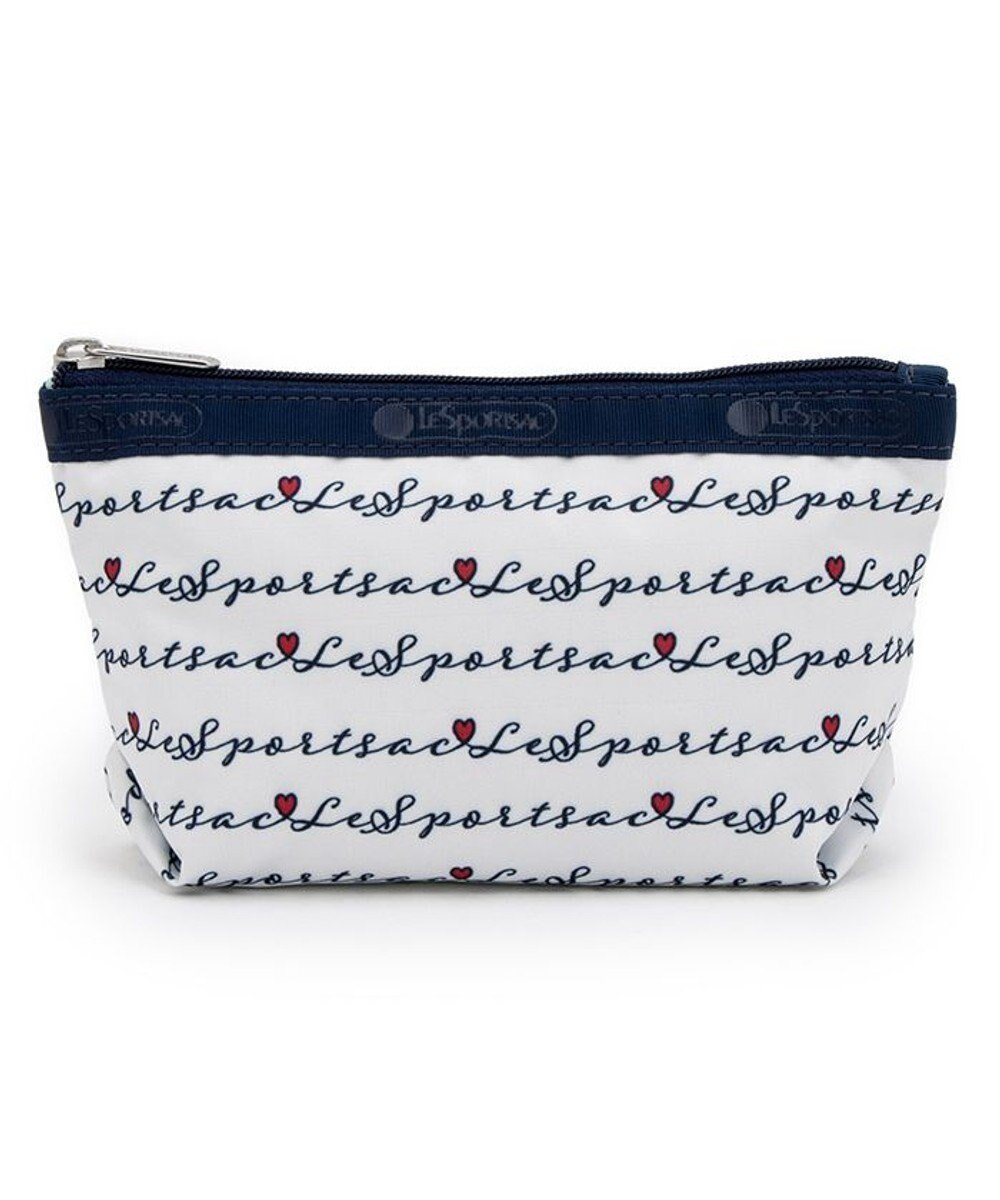 【レスポートサック/LeSportsac】のSMALL SLOAN COSMETIC/マリンロゴボーダー インテリア・キッズ・メンズ・レディースファッション・服の通販 founy(ファニー) 　ファッション　Fashion　レディースファッション　Fashion for Women　ミニ財布・二つ折り財布　Wallets & Card Cases　ポーチ&ミニバッグ　Pouches & Mini Bags　おすすめ　Recommended / Our Picks　コンパクト　Compact, Small Size　ボーダー　Border, Stripe　ポケット　Pocket, Pocket Detail　ポーチ　Pouch, Small Case　リップ　Lip, Lip Motif　財布　Wallet, Purse　マリンロゴボーダー|ID: prp329100004661615 ipo3291000000033731700