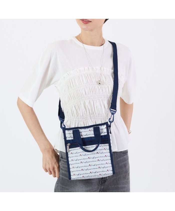 【レスポートサック/LeSportsac】のMINI N/S TOTE/マリンロゴボーダー インテリア・キッズ・メンズ・レディースファッション・服の通販 founy(ファニー) https://founy.com/ ファッション Fashion レディースファッション Fashion for Women バッグ Bags おすすめ Recommended / Our Picks アウトドア Outdoor Clothing スクエア Square, Square Shape スマート Smart, Elegant ボーダー Border, Stripe ポケット Pocket, Pocket Detail ポーチ Pouch, Small Case 旅行 Travel 財布 Wallet, Purse |ID: prp329100004661621 ipo3291000000033731712