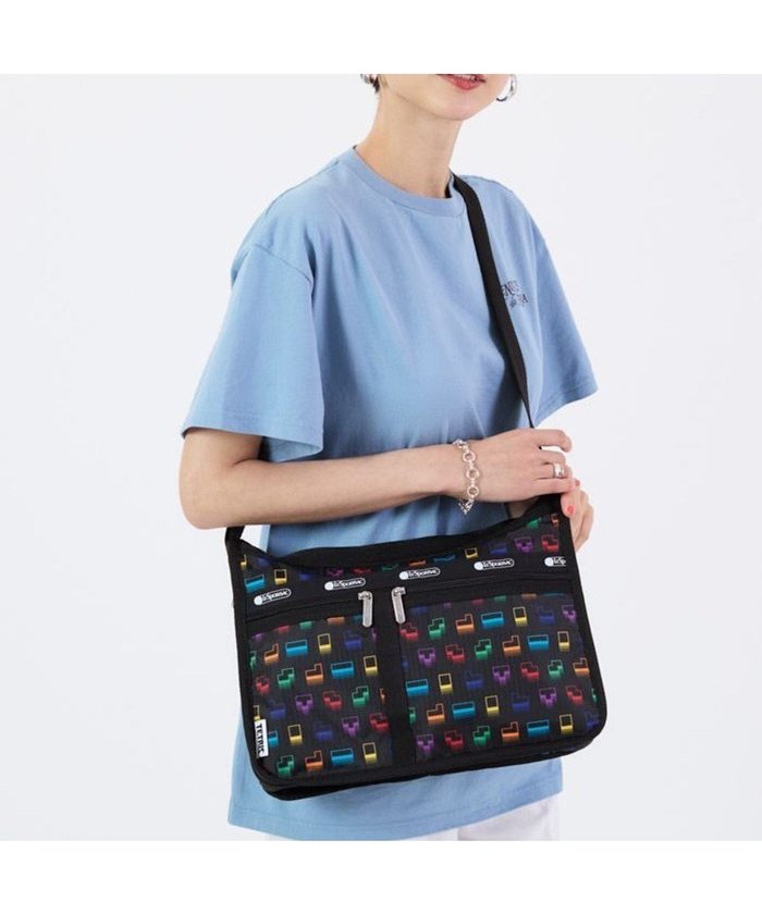 【レスポートサック/LeSportsac】のDELUXE EVERYDAY BAG/テトリスフォーリングブロックス インテリア・キッズ・メンズ・レディースファッション・服の通販 founy(ファニー) https://founy.com/ ファッション Fashion レディースファッション Fashion for Women カラフル Colorful Design 傘 Umbrella, Parasol 手帳 Planner, Notebook 人気 Popular, Best Seller ブロック Block, Solid Block Pattern プリント Print, Printed Pattern ポケット Pocket, Pocket Detail ポーチ Pouch, Small Case |ID: prp329100004661669 ipo3291000000033731870