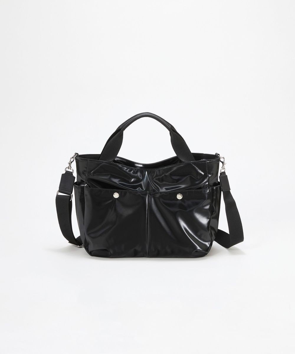 【トプカピ/TOPKAPI】の【Breath TOPKAPI】Train 防水ポリエステル ショルダー付き A4 トートバッグ / キャリー対応 人気、トレンドファッション・服の通販 founy(ファニー) 　ファッション　Fashion　レディースファッション　Fashion for Women　バッグ　Bags　旅行　Travel　ショルダー　Shoulder, Shoulder Strap　スマート　Smart, Elegant　スーツケース キャリーケース　Suitcase / Carry Case　ポケット　Pocket, Pocket Detail　メタル　Metal, Metal Parts　軽量　Lightweight, Ultra Light　 other-1|ID: prp329100004661937 ipo3291000000033732855