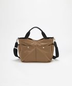 【トプカピ/TOPKAPI】の【Breath TOPKAPI】Train 防水ポリエステル ショルダー付き A4 トートバッグ / キャリー対応 人気、トレンドファッション・服の通販 founy(ファニー) ファッション Fashion レディースファッション Fashion for Women バッグ Bags 旅行 Travel ショルダー Shoulder, Shoulder Strap スマート Smart, Elegant スーツケース キャリーケース Suitcase / Carry Case ポケット Pocket, Pocket Detail メタル Metal, Metal Parts 軽量 Lightweight, Ultra Light thumbnail ブラウン|ID: prp329100004661937 ipo3291000000033732859